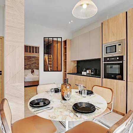 Modern Flat - 1br 5p - Sacre Coeur Apartamento París