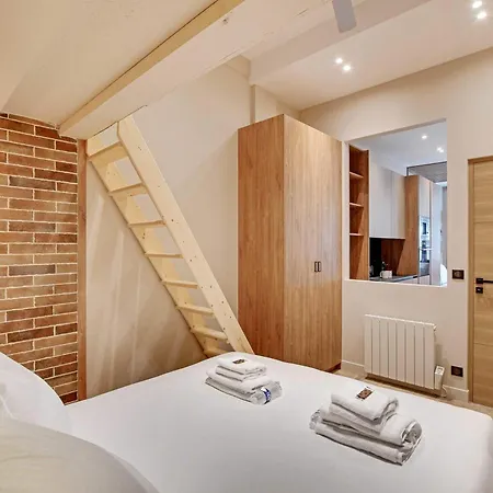 Modern Flat - 1br 5p - Sacre Coeur Апартаменты Париж